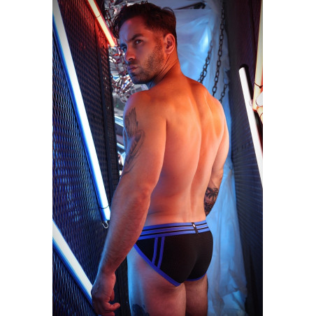 Slip SWEAT & SIN Noir et bleu par Breedwell