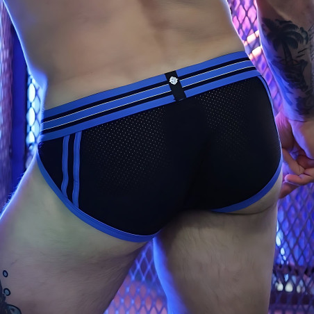 Slip SWEAT & SIN Noir et bleu par Breedwell