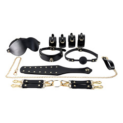 Kit SM 8 pièces BASICSM Noir de LuxuryFantasy