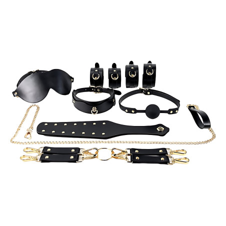 Kit SM 8 pièces BASICSM Noir de LuxuryFantasy