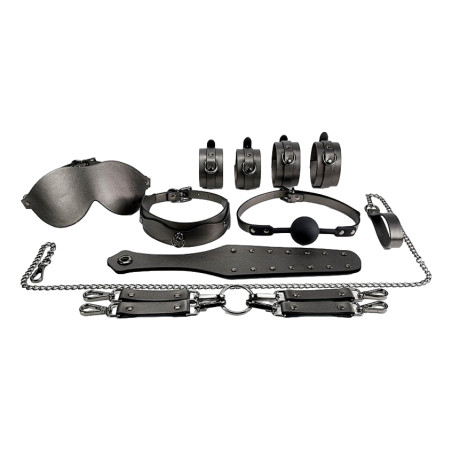 Kit SM 8 pièces BASICSM Gris métallisé