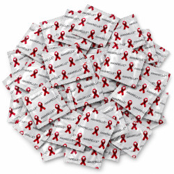 Préservatifs en latex AMARELLE 60 mm - Pack de 100