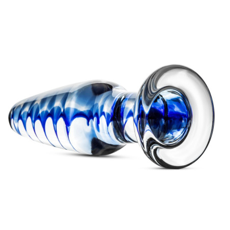 Plug en verre n° 23 - 10.5 x 3.2 cm