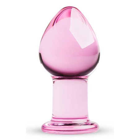 Plug anal en verre n° 26 - 9 x 4.3 cm