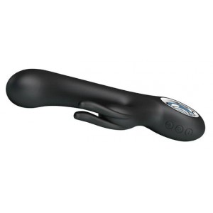 Vibro Rabbit CARINA 19 x 3.4 cm Noir
