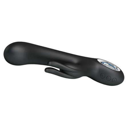 Vibro Rabbit CARINA 19 x 3.4 cm Noir