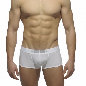 Basic Modal Push Up Short Boxer Blanc