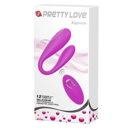 Stimulateur pour couple violet Algernon 11 x 3 cm
