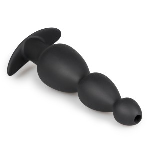 Plug Triple Beads 18 cm Noir