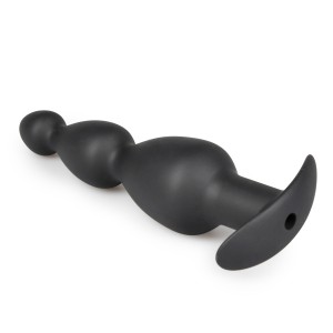Plug Triple Beads 18 cm Noir