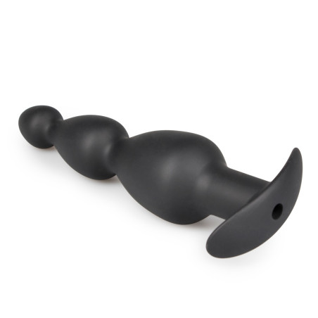 Plug Triple Beads 18 cm Noir