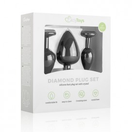 Lot de 3 Plugs Bijou 2