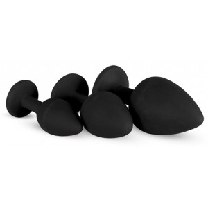 Lot de 3 Plugs Bijou