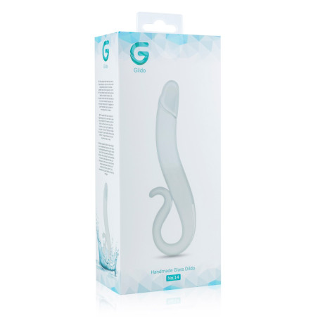Gode en verre n° 14 - 18 x 2.6 cm