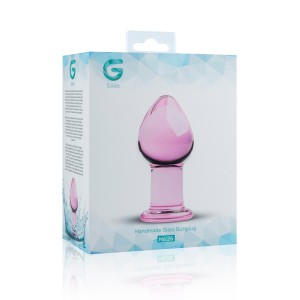 Plug anal en verre n° 26 - 9 x 4.3 cm