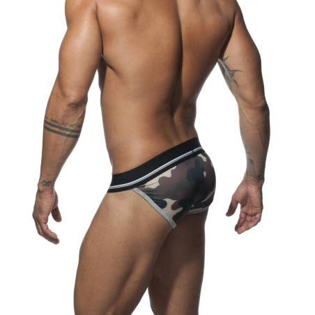 Pack 3 Bikini CAMO MESH Push Up