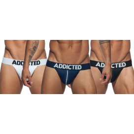 Pack 3 Thongs Mesh Push Up
