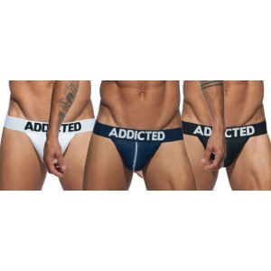 Pack 3 Thongs Mesh Push Up