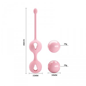 Boules de geisha roses 16.3 x 3.2 cm