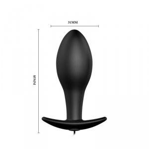 Plug Vibrant Silicone 8 x 3 cm