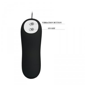 Plug Vibrant Silicone 8 x 3 cm