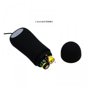 Plug Vibrant Silicone 8 x 3 cm