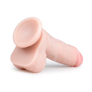 Gode avec ventouse Couleur réaliste 13 x 4.1 cm