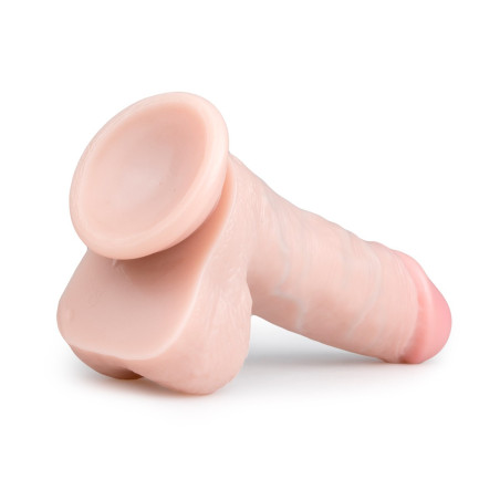 Gode avec ventouse Couleur réaliste 13 x 4.1 cm