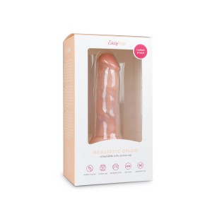 Gode ventouse couleur réaliste Chair 14 x 4 cm