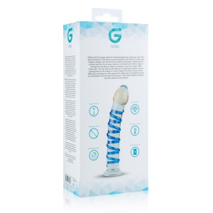 Gode en verre n° 01 - 17.5 x 3.5 cm