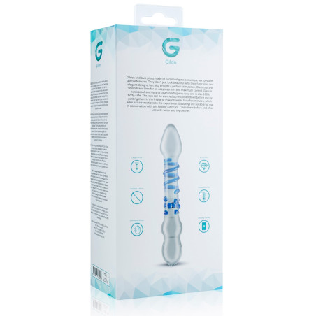 Gode en verre n° 21 - 20 x 3.4 cm