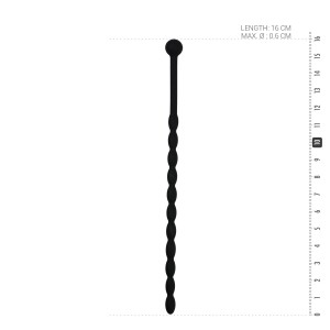 Tige à urètre en silicone de 6mm pour sensations urétrales fortes