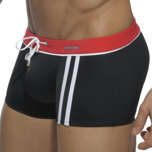 Boxer de bain Sport Binding Noir