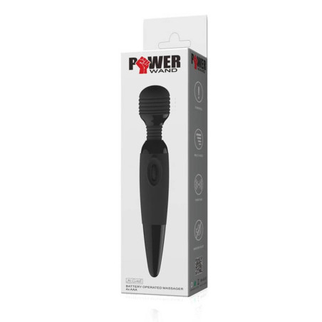 Masturbateur WAND POWER Noir de 25 x 4.5 cm