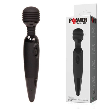 Masturbateur WAND POWER Noir de 25 x 4.5 cm