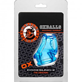 Ballstretcher COCKSLING-2 Bleu Ice de Oxballs 2