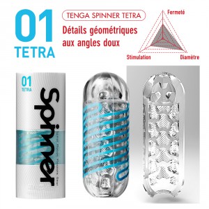 Masturbateur SPINNER 01 TETRA de Tenga
