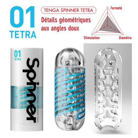 Masturbateur SPINNER 01 TETRA de Tenga