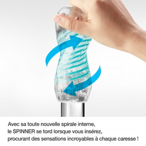 Masturbateur SPINNER 02 HEXA de Tenga