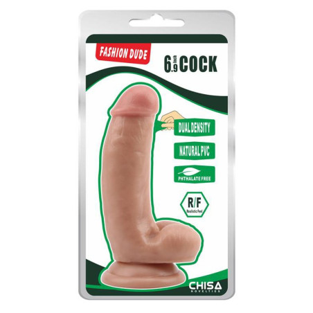 Dildo FASHION DUDE Curve de 14 x 3.7 cm