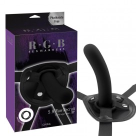 Gode ceinture Strap On RECRUIT 14 x 3.5 cm 2