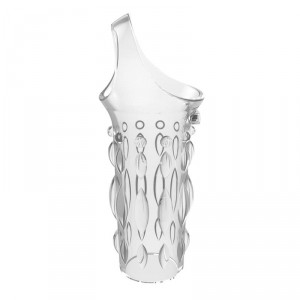 Etui pénien transparent Get Lock avec relief texturé 8 x 3.8 cm