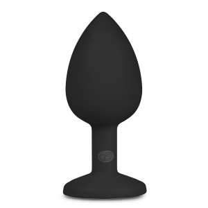 Plug Bijou Anal DIAMOND Noir de EasyToys 6 x 2.7 cm
