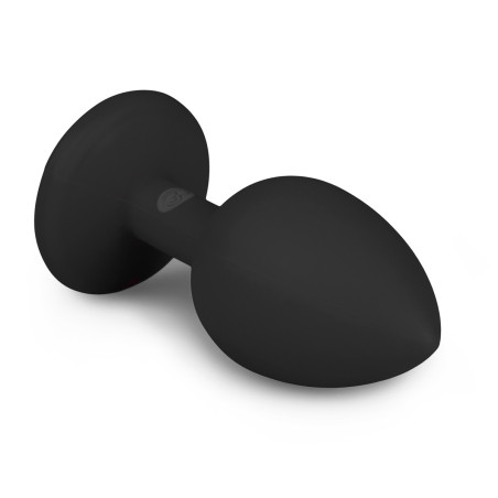 Plug Bijou Anal DIAMOND Noir de EasyToys 6 x 2.7 cm