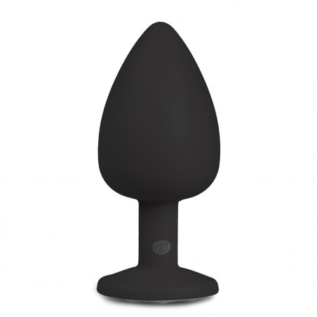 Plug Bijou Anal DIAMOND Noir de EasyToys 8 x 4 cm