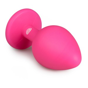 Plug Bijou Anal DIAMOND Rose de 7 x 3.3 cm de EasyToys