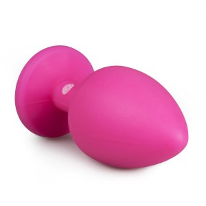 Plug Bijou anal DIAMOND Rose de 8 x 4cm de EasyToys