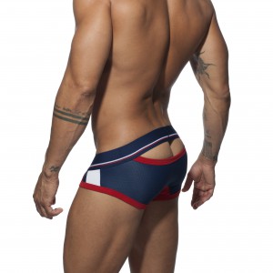 Bottomless OPEN SPORT MESH Bleu marine