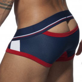 Bottomless OPEN SPORT MESH Bleu marine 2