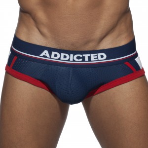 Bottomless OPEN SPORT MESH Bleu marine